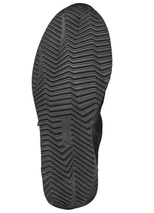 Slipper & Schnürschuhe - Waldläufer, leichte Damen-Sneaker, Weite H, mit herausnehmbarem Fußbett, in Größe 3 1/2 bis 8, in Farbe ALTSILBER Ansicht 7