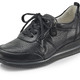 Slipper & Schnürschuhe - Waldläufer, leichte Damen-Sneaker, Weite H, mit herausnehmbarem Fußbett – Farbe SCHWARZ – Ansicht 1 Slipper & Schnürschuhe - Waldläufer, leichte Damen-Sneaker, Weite H, mit herausnehmbarem Fußbett, in Größe 3 1/2 bis 8, in Farbe WEISS – Farbe SCHWARZ – Ansicht 1