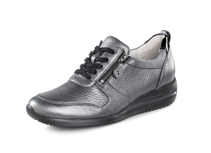 Slipper & Schnürschuhe - Waldläufer, leichte Damen-Sneaker, Weite H, mit herausnehmbarem Fußbett Ansicht 7 Slipper & Schnürschuhe - Waldläufer, leichte Damen-Sneaker, Weite H, mit herausnehmbarem Fußbett, in Größe 3 1/2 bis 8, in Farbe WEISS Ansicht 7