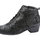 Stiefel & Stiefeletten - Waldläufer Schnür-Stiefelette mit floraler Prägung, in Größe 4 1/2 bis 9, in Farbe SCHWARZ – Farbe SCHWARZ – Ansicht 4
