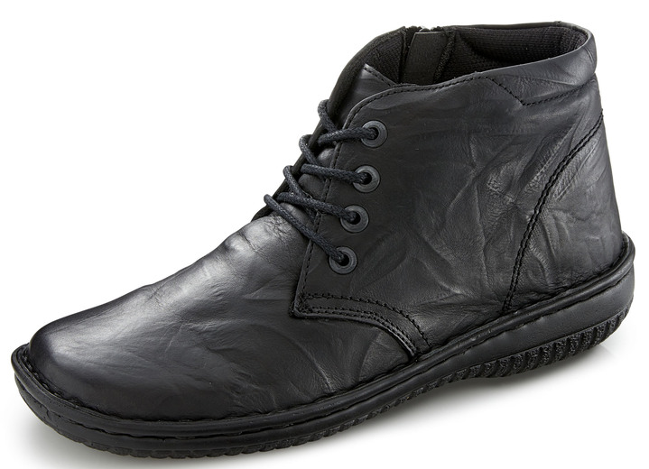 Stiefel & Stiefeletten - ELENA EDEN, schicke Damen-Boots, Weite G, mit herausnehmbarem Fußbett Ansicht 7 Stiefel & Stiefeletten - ELENA EDEN, schicke Damen-Boots, Weite G, mit herausnehmbarem Fußbett, in Größe 036 bis 042, in Farbe BURGUND Ansicht 7