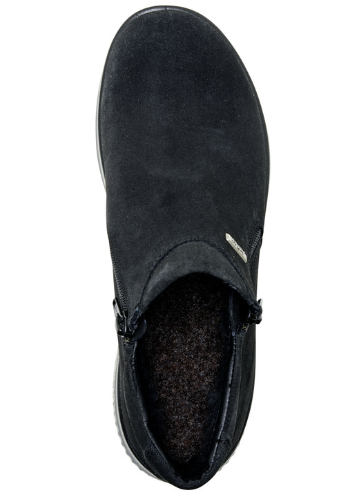 Stiefel & Stiefeletten - Atmungsaktive Damen-Boots, Winterschuhe, Weite K, mit Reißverschluss, in Größe 036 bis 042, in Farbe SCHWARZ Ansicht 3