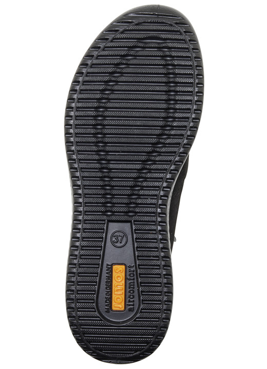 Stiefel & Stiefeletten - Atmungsaktive Damen-Boots, Winterschuhe, Weite K, mit Reißverschluss, in Größe 036 bis 042, in Farbe SCHWARZ Ansicht 4