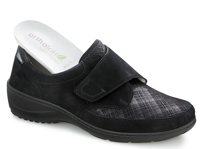 Slipper & Schnürschuhe - Waldläufer Slipper mit Stretchmaterial im Ballenbereich, in Größe 4 bis 8 1/2, in Farbe RUBINROT Ansicht 4