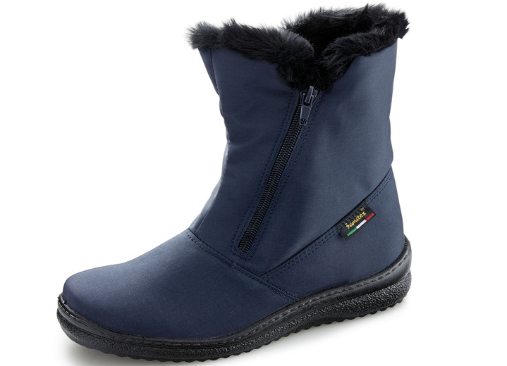 Stiefel & Stiefeletten - ELENA EDEN, atmungsaktive Damen-Stiefeletten, Winterschuhe, Weite G, mit Reißverschluss Ansicht 3 Stiefel & Stiefeletten - ELENA EDEN, atmungsaktive Damen-Stiefeletten, Winterschuhe, Weite G, mit Reißverschluss, in Größe 036 bis 042, in Farbe BORDEAUX Ansicht 3