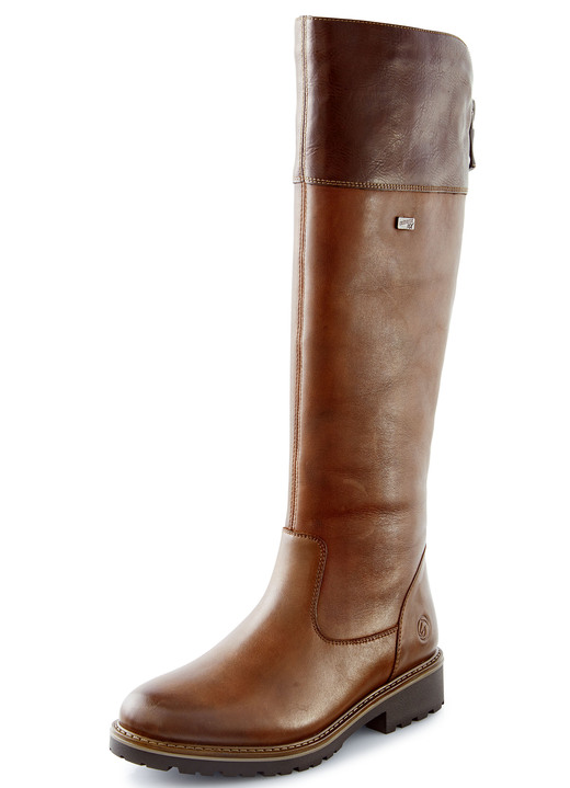 Stiefel & Stiefeletten - Remonte, gefütterte Damen-Stiefel, Winterschuhe, Weite G, mit Reißverschluss Ansicht 10 Stiefel & Stiefeletten - Remonte, gefütterte Damen-Stiefel, Winterschuhe, Weite G, mit Reißverschluss, in Größe 036 bis 042, in Farbe SCHWARZ-MARONE Ansicht 10