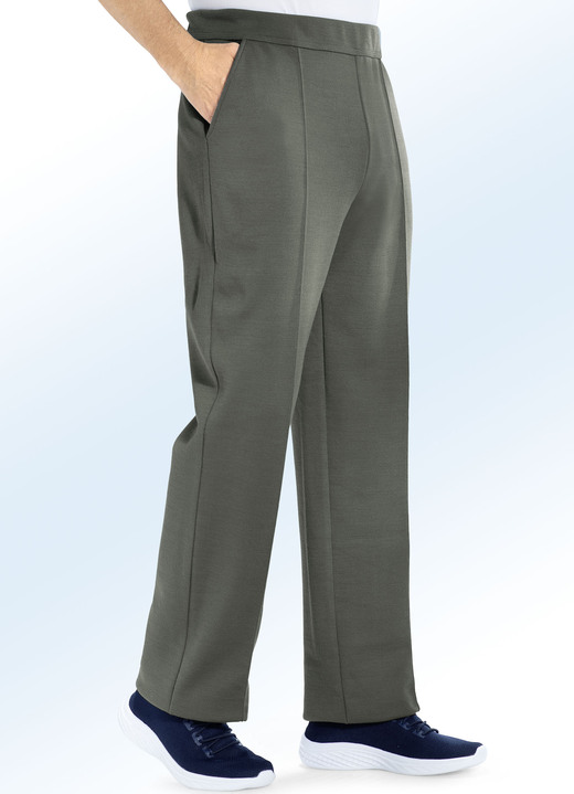 Freizeithosen - „Athlet“-Kurhose in 7 Farben Ansicht 5 Freizeithosen - „Athlet“-Kurhose in 7 Farben, in Größe 023 bis 062, in Farbe STAHLBLAU Ansicht 5