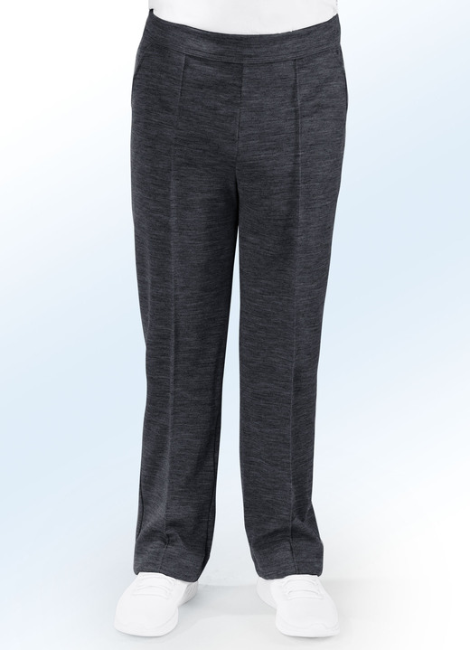 Freizeithosen - „Athlet“-Kurhose in 7 Farben Ansicht 10 Freizeithosen - „Athlet“-Kurhose in 7 Farben, in Größe 023 bis 062, in Farbe STAHLBLAU Ansicht 10