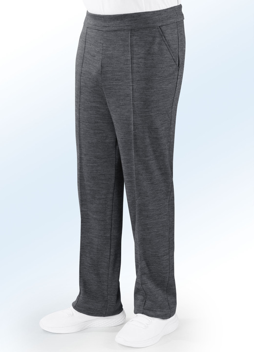 Freizeithosen - „Athlet“-Kurhose in 7 Farben Ansicht 12 Freizeithosen - „Athlet“-Kurhose in 7 Farben, in Größe 023 bis 062, in Farbe STAHLBLAU Ansicht 12