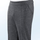 Freizeithosen - „Athlet“-Kurhose in 7 Farben – Farbe ANTHRAZIT-MELIERT – Ansicht 4 Freizeithosen - „Athlet“-Kurhose in 7 Farben, in Größe 023 bis 062, in Farbe STAHLBLAU – Farbe ANTHRAZIT-MELIERT – Ansicht 4