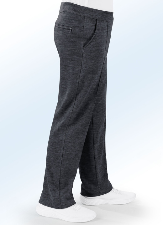 Freizeithosen - „Athlet“-Kurhose in 7 Farben Ansicht 13 Freizeithosen - „Athlet“-Kurhose in 7 Farben, in Größe 023 bis 062, in Farbe STAHLBLAU Ansicht 13