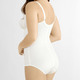 Korseletts - Felina Hosenkorselett mit Verstärkung, in Größe 075 bis 100, in Cup F, in Farbe WEISS – Farbe SEKT – Ansicht 3