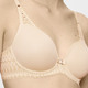 Damen - Triumph-Aura Spotlight Bügel-BH mit Elastikspitze, in Größe 070 bis 090, in Cup A, in Farbe PISTAZIE – Farbe CREME – Ansicht 3