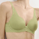 Damen - Triumph-Aura Spotlight Bügel-BH mit Elastikspitze, in Größe 070 bis 090, in Cup A, in Farbe PISTAZIE – Farbe PISTAZIE – Ansicht 4