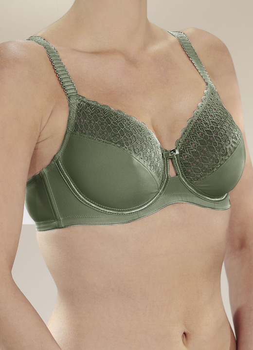 Damenwäsche - Sassa Zweierpack Bügel-BH, in Größe 075 bis 100, in Cup C, in Farbe 1X BURGUND, 1X WEISS Ansicht 8