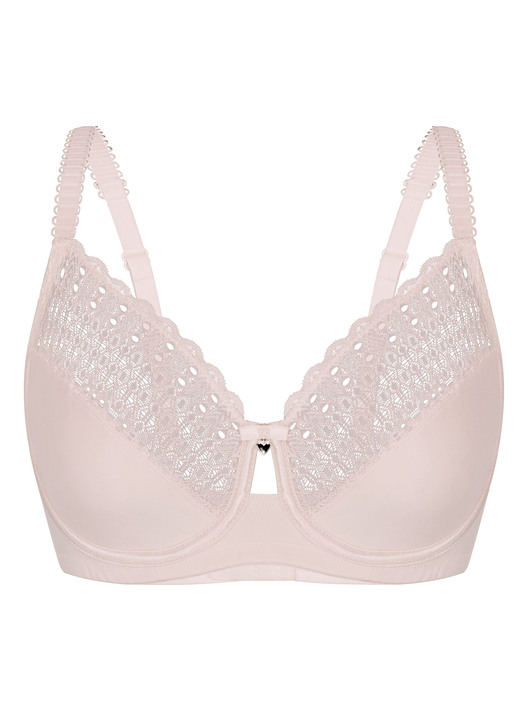 BH mit Spitze - Sassa Zweierpack Bügel-BH, in Größe 075 bis 100, in Cup B, in Farbe 1X INDIGO, 1X WEISS Ansicht 11