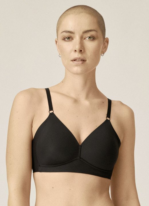 Soft-BH - Naturana BH mit gepolsterten Cups Ansicht 4 Soft-BH - Naturana BH mit gepolsterten Cups, in Größe 075 bis 100, in Cup A, in Farbe ZARTROSÉ Ansicht 4