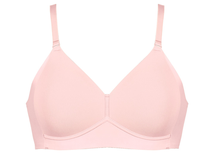 Soft-BH - Naturana BH mit gepolsterten Cups Ansicht 2 Soft-BH - Naturana BH mit gepolsterten Cups, in Größe 075 bis 100, in Cup A, in Farbe ZARTROSÉ Ansicht 2