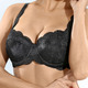 BH mit Spitze - Susa Push-up Dirndl-BH für ein traumhaftes Dekoletté – Farbe SCHWARZ – Ansicht 2 BH mit Spitze - Susa Push-up Dirndl-BH für ein traumhaftes Dekoletté, in Größe 070 bis 100, in Cup A, in Farbe SCHWARZ – Farbe SCHWARZ – Ansicht 2