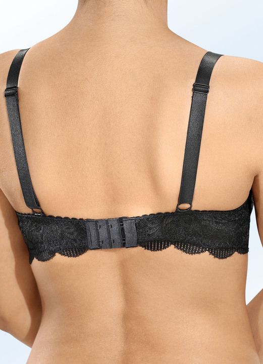 BH mit Spitze - Susa Push-up Dirndl-BH für ein traumhaftes Dekoletté Ansicht 3 BH mit Spitze - Susa Push-up Dirndl-BH für ein traumhaftes Dekoletté, in Größe 070 bis 100, in Cup A, in Farbe SCHWARZ Ansicht 3