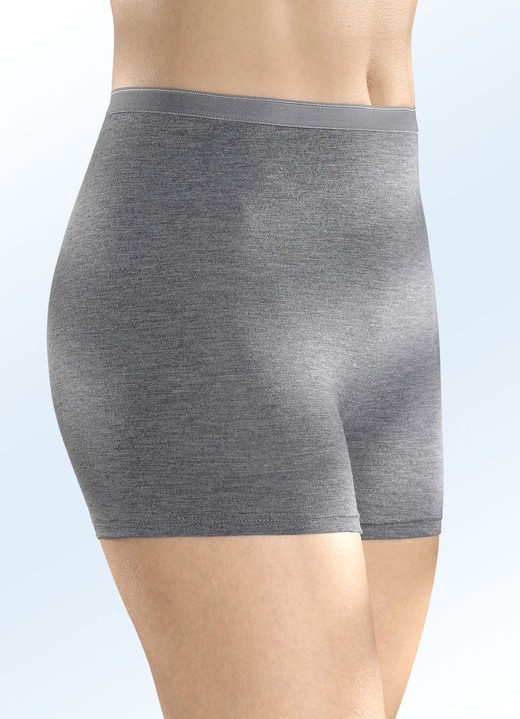 Schlüpfer - Sylvia Speidel Zweierpack Pants, atmungsaktiv Ansicht 3 Schlüpfer - Sylvia Speidel Zweierpack Pants, atmungsaktiv, in Größe 038 bis 048, in Farbe 2X PISTAZIE MELIERT Ansicht 3