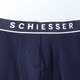 Slips & Unterhosen - Schiesser Dreierpack Slips mit Elastikbund, in Größe 004 bis 008, in Farbe 3X MARINE