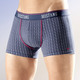 Pants & Boxershorts - Mustang, Dreierpack Pants, kariert, in Größe 004 bis 008, in Farbe NAVY-BUNT – Farbe NAVY-BUNT – Ansicht 2