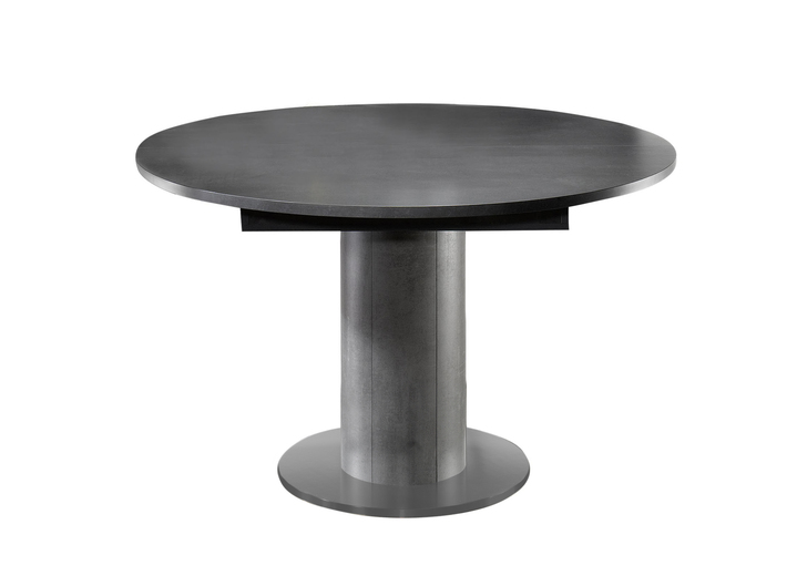 Esstische - Esstisch mit Auszug, in Farbe WEISS-SCHWARZ Ansicht 5