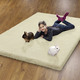 Modern - Brücken und Teppiche für ein Gefühl wie auf Wolken – Farbe BEIGE – Ansicht 2 Modern - Brücken und Teppiche für ein Gefühl wie auf Wolken, in Größe 112 (Brücke, 60x120 cm) bis 302 (Teppich, ø 120 cm), in Farbe WEISS – Farbe BEIGE – Ansicht 2