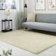 Modern - Brücken und Teppiche für ein Gefühl wie auf Wolken – Farbe BEIGE – Ansicht 1 Modern - Brücken und Teppiche für ein Gefühl wie auf Wolken, in Größe 112 (Brücke, 60x120 cm) bis 302 (Teppich, ø 120 cm), in Farbe WEISS – Farbe BEIGE – Ansicht 1