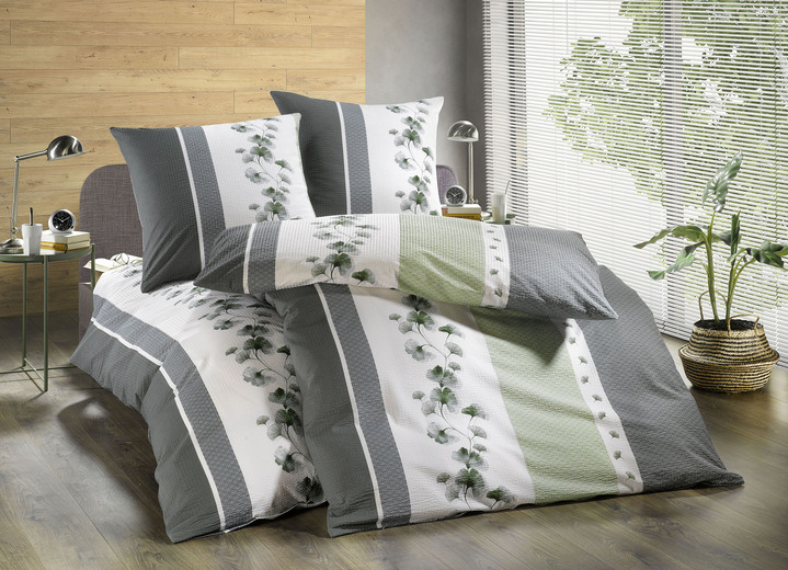 Bettwäschegarnituren - Bettwäsche-Garnitur mit Reißverschluss, in Größe 112 (80/80 cm + 135/200 cm) bis 115 (80/80 cm + 155/220 cm), in Farbe BORDEAUX-ALTROSÉ Ansicht 4