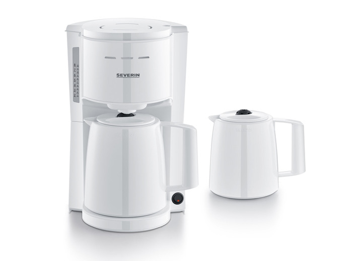 Kaffeemaschinen - Severin Kaffeemaschine mit 2 Thermokannen Ansicht 3 Kaffeemaschinen - Severin Kaffeemaschine mit 2 Thermokannen, in Farbe SCHWARZ Ansicht 3