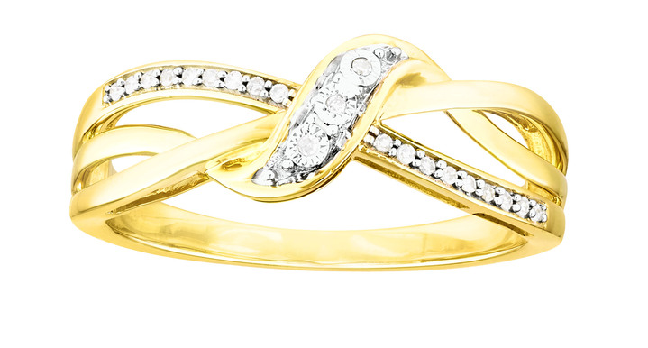 Ringe - Hübscher Damenring mit 21 Diamanten, in Größe 160 bis 220, in Farbe  Ansicht 2