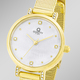 Quartzuhren - Quality Time Quartz Damenuhr - Die Uhr für besondere Momente – Ansicht 1 Quartzuhren - Quality Time Quartz Damenuhr - Die Uhr für besondere Momente, in Farbe , in Ausführung Gelbgoldfarben – Ansicht 1
