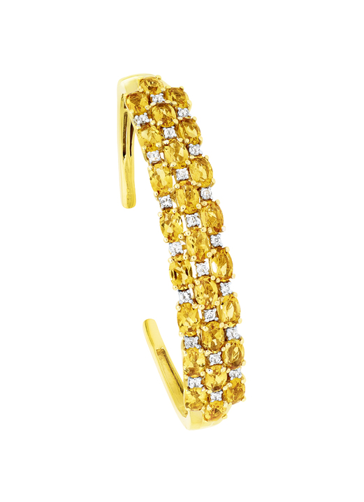 - Vergoldeter Armreif , in Farbe  Ansicht 2