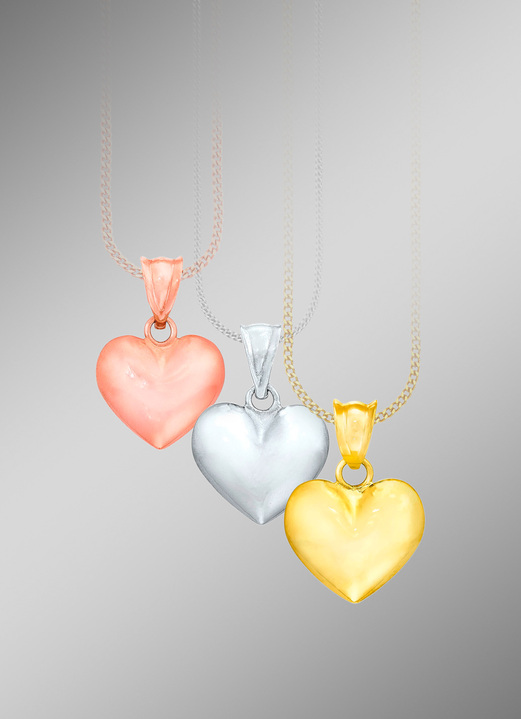 Anhänger - Süßer Herz Anhänger, in Farbe  Ansicht 3