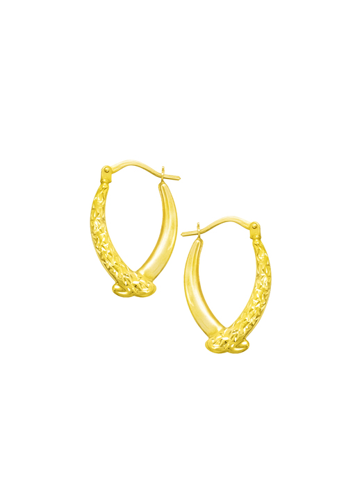 - Hochglänzende Creolen, in Farbe  Ansicht 2