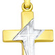 Anhänger - Klassischer Kreuz-Anhänger – Ansicht 2 Anhänger - Klassischer Kreuz-Anhänger, in Farbe  – Ansicht 2