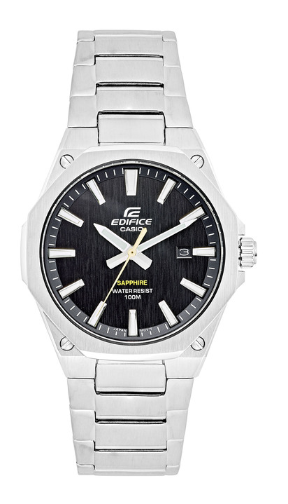 - Casio-Quartz-Herrenuhr mit Edelstahlband, in Farbe  Ansicht 2