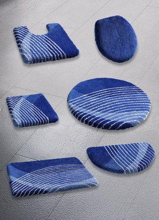 Badgarnitur von Kleine Wolke mit latexierter Rückseite