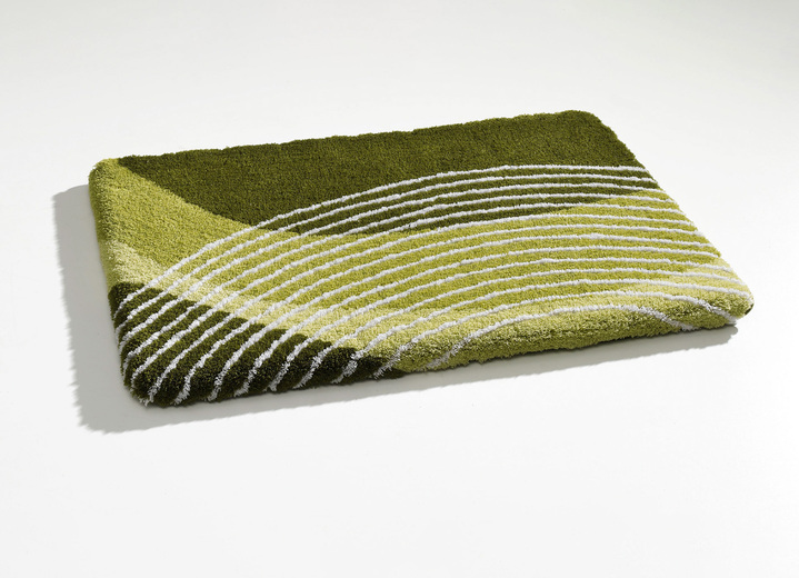 Badgarnituren - Badgarnitur von Kleine Wolke mit latexierter Rückseite, in Größe 100 (Vorleger halbrund, 50/ 80 cm) bis 112 (WC-Deckelbezug, 47/ 50 cm), in Farbe TERRA Ansicht 4