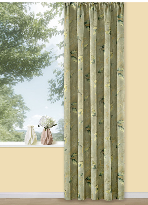 Klassisch - Blickdichte Verdunkelungsschals Ansicht 4 Klassisch - Blickdichte Verdunkelungsschals, in Größe 358 (H145xB140 cm) bis 456 (H245xB140 cm), in Farbe TERRA Ansicht 4