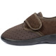 Slipper & Schnürschuhe - Aerosoft® Flex Stretch-Klettslipper von Jürgen Hirsch® – Farbe BRAUN – Ansicht 3 Slipper & Schnürschuhe - Aerosoft® Flex Stretch-Klettslipper von Jürgen Hirsch®, in Größe 036 bis 046, in Farbe SCHWARZ – Farbe BRAUN – Ansicht 3