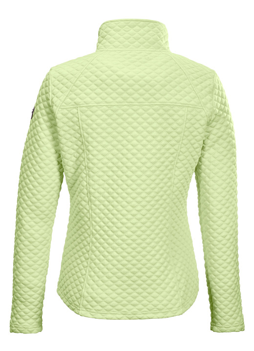 Funktionsjacken - Modische Damen-Stretch-Jacke mit Jaquard-Steppmuster, in Größe 036 bis 050, in Farbe ROSÉ Ansicht 6