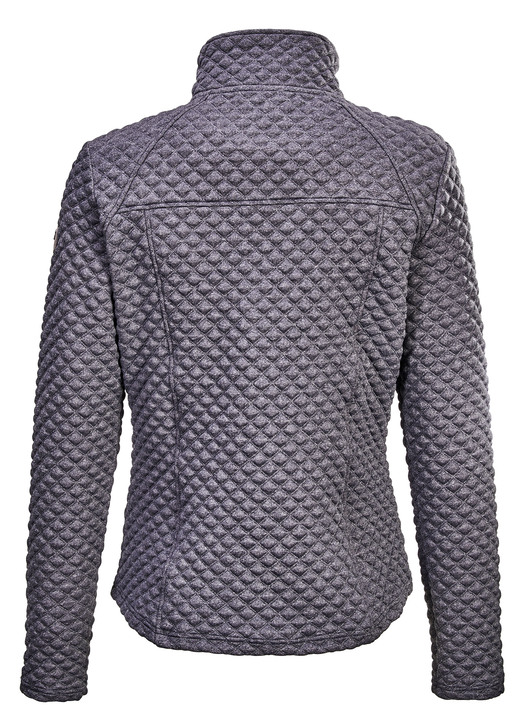 Funktionsjacken - Modische Damen-Stretch-Jacke mit Jaquard-Steppmuster Ansicht 4 Funktionsjacken - Modische Damen-Stretch-Jacke mit Jaquard-Steppmuster, in Größe 036 bis 050, in Farbe ROSÉ Ansicht 4