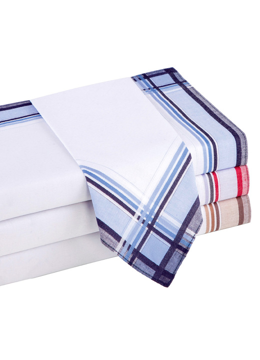 Praktische Hilfsmittel - Herren-Stofftaschentücher, in Größe 100 (4er-Pack) bis 200 (8er-Pack), in Farbe  Ansicht 2