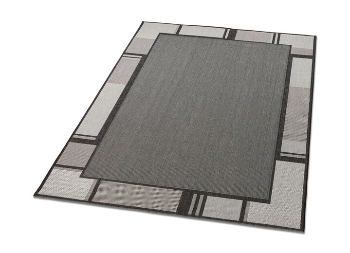 Modern - Pflegeleichte Teppiche für den Innen- und Außenbereich , in Größe 111 (Brücke, 60x110 cm) bis 282 (Teppich, 200x290 cm), in Farbe BRAUN-BEIGE Ansicht 4