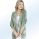 Strickjacken - Strickjacke mit weichem Griff, in Größe L(44/46) bis XS(32/34), in Farbe MINT