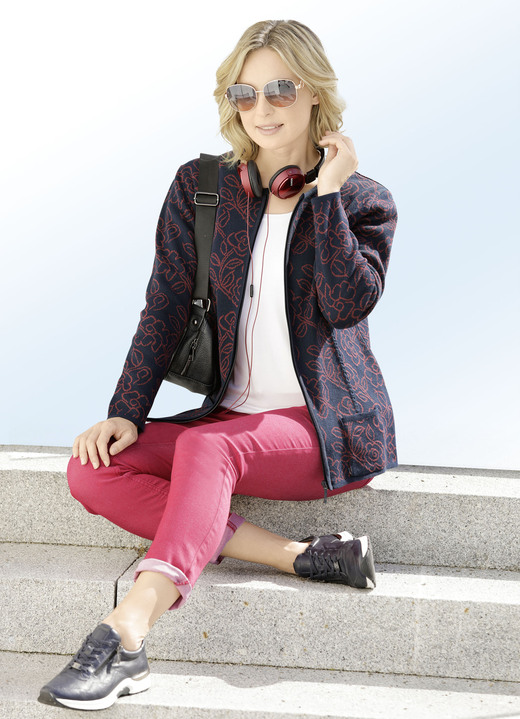 - Bauchweg-Jeans, in Größe 017 bis 052, in Farbe ROT Ansicht 5