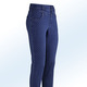 Hosen - Jeans mit angesagter Punktedessinierung – Farbe DUNKELBLAU – Ansicht 1 Hosen - Jeans mit angesagter Punktedessinierung, in Größe 017 bis 050, in Farbe JEANSBLAU – Farbe DUNKELBLAU – Ansicht 1